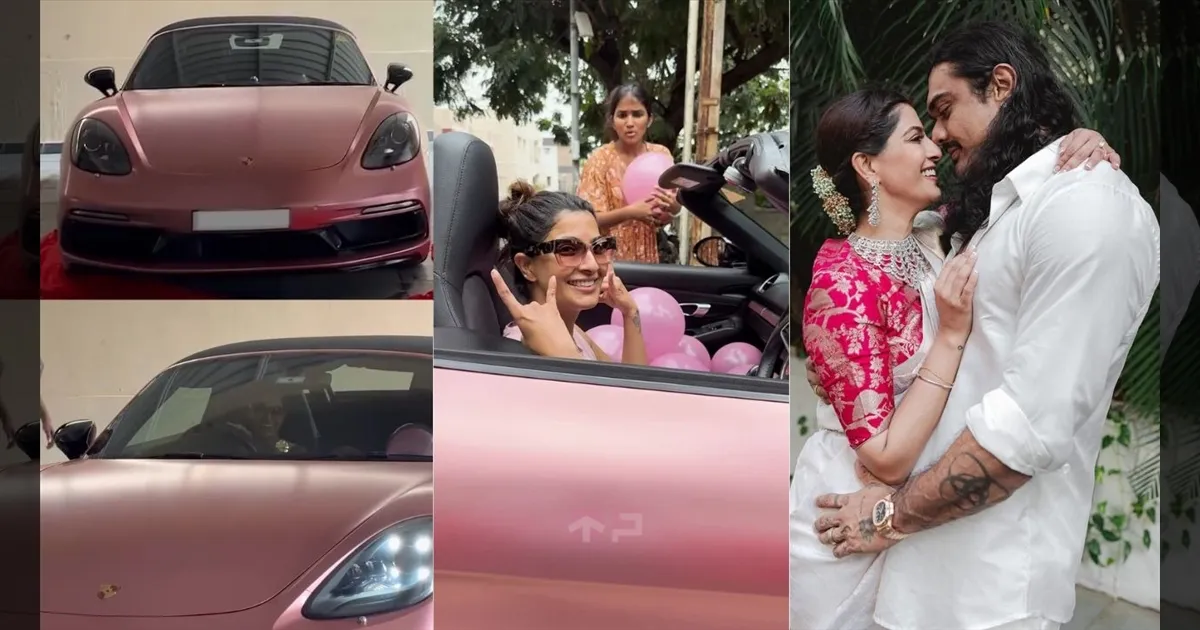 நடிகை வரலட்சுமிக்கு பரிசாக கணவர் கொடுத்த ஆடம்பர கார்..! விலையை கேட்டாலே தலை சுத்துதே..!