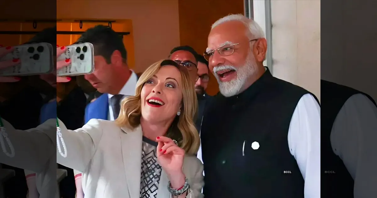 ஹேப்பி பர்த்டே மோடி.. மனதார வாழ்த்திய இத்தாலி பிரதமர் மெலோனி..!! 