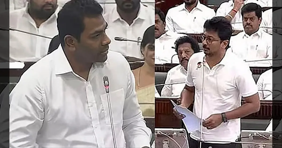 இதுதான் நட்பா..?? சட்டசபையிலேயே எதிரிகளுடன் நெருக்கம் காட்டும் திமுகவினர்! கொந்தளித்த உதயநிதி ஸ்டாலின்!
