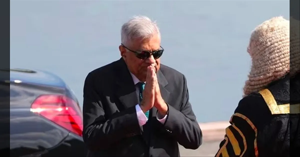 Sri-Lanka’s-former-President-Ranil-Wickremesinghe-arrested