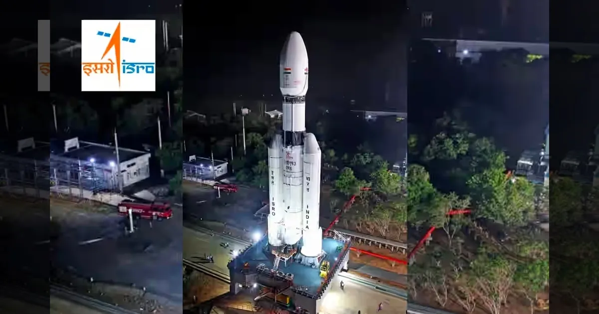 தேதி குறிச்சாச்சு..!! விண்ணில் பாய தயாரானது LVM3 ராக்கெட்..!! இஸ்ரோ அறிவிப்பு..!!