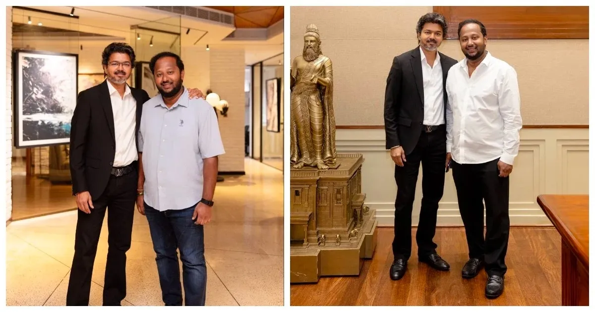 முதல்வர் விஜய்யின் தனிச் செயலராக ஜெகதீஷ் பழனிசாமி நியமனம்..!! யார் இவர்..??