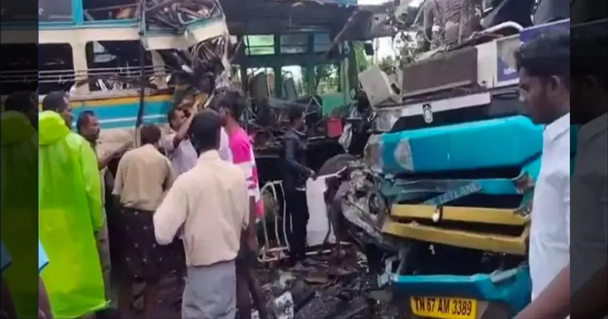 தென்காசியை உலுக்கிய கோர விபத்து..!! தனியார் பேருந்தின் உரிமம் ரத்து..!! கலெக்டர் அதிரடி உத்தரவு..!!