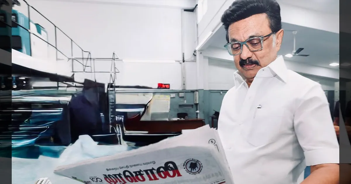 கழக உடன்பிறப்புகளின் இதயத்துடிப்பு முரசொலி! நெகிழ்ச்சியுடன் மு.க.ஸ்டாலின் போட்ட பதிவு!! 