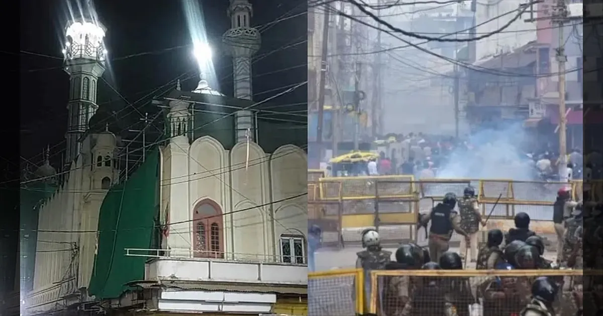 கும்பமேளாவுக்காக மசூதி இடிப்பு..!! கொந்தளித்த மக்கள் மீது தடியடி, கண்ணீர் புகைகுண்டு வீச்சு..!! கலவர பூமியாக மாறிய ம.பி..!!