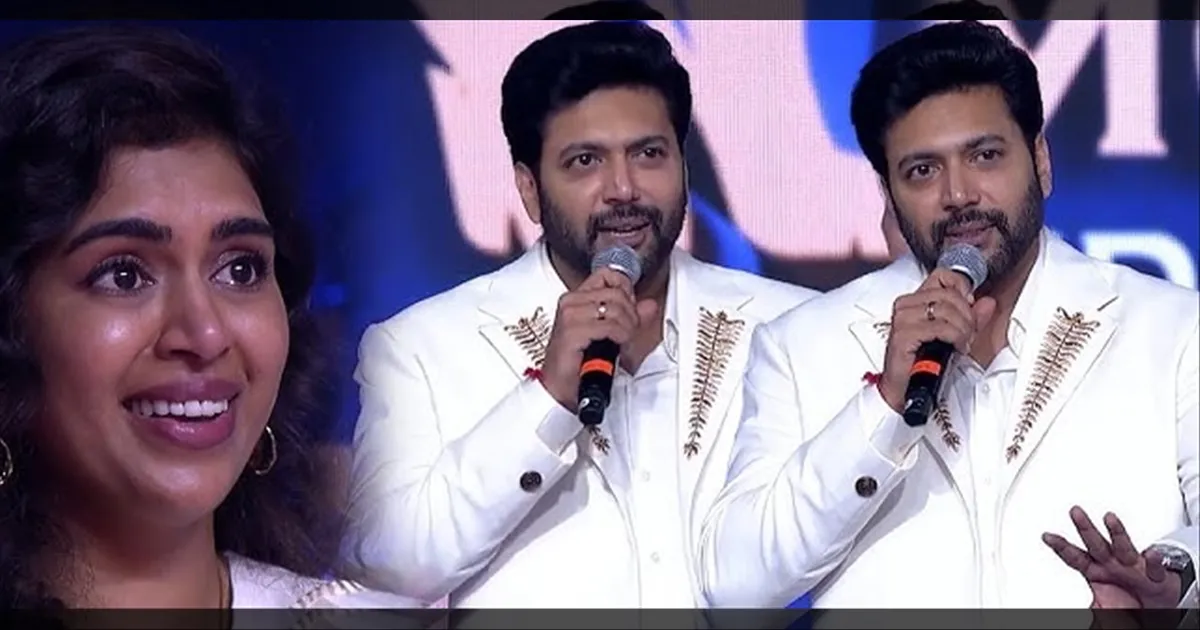 cinema-ravi-mohan-emotional-speech-keneeshaa-cries-tamilcinema