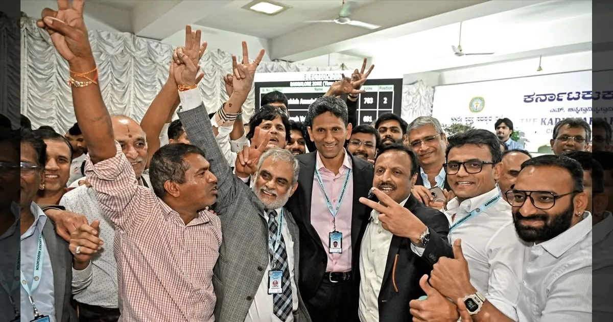 KSCA தேர்தலில் வெற்றி..!! தலைவரானார் முன்னாள் கிரிக்கெட் வீரர்..!! யார் தெரியுமா..??