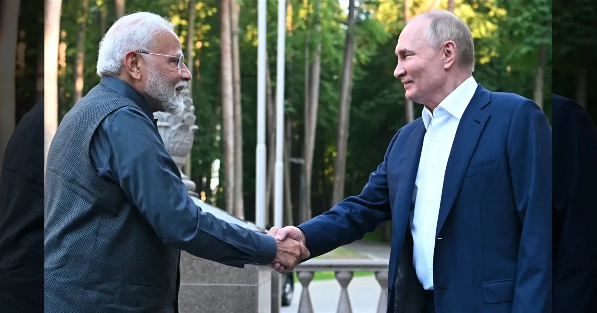 2 நாள் பயணம்..!! இந்தியா வருகிறார் ரஷ்ய அதிபர் புதின்..!! காரணம் இதுதான்..!!