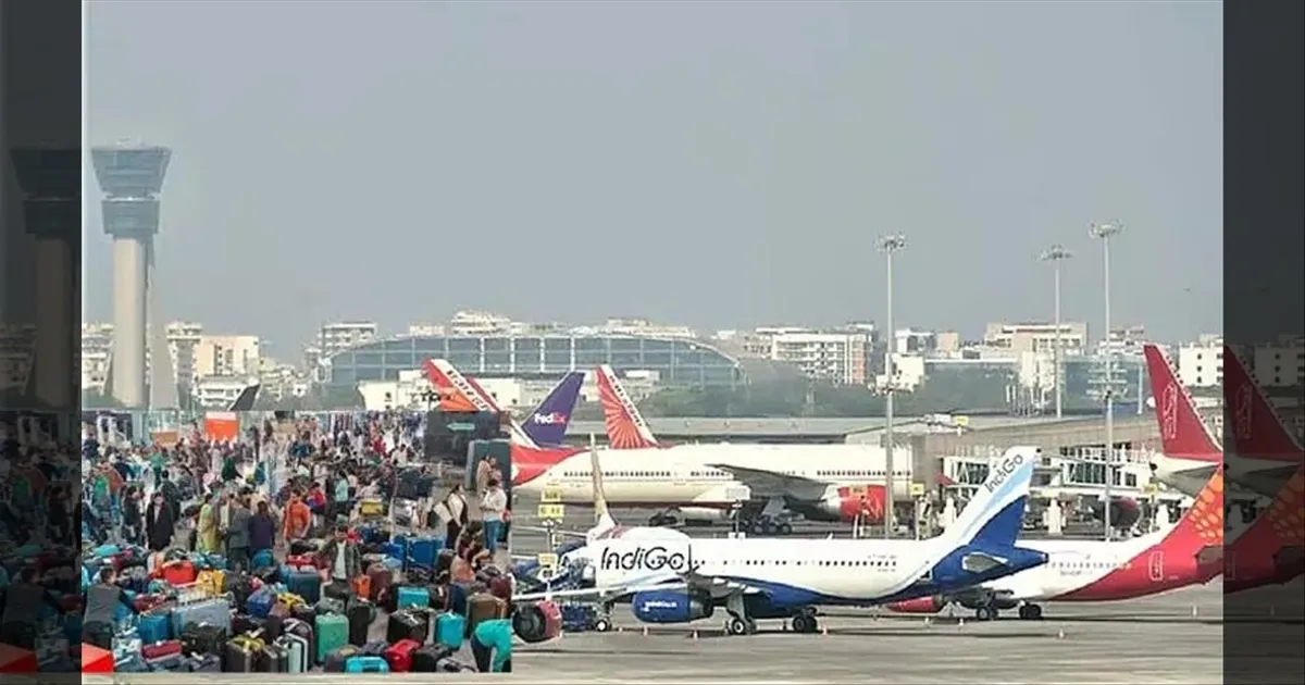 8வது நாளாக.. இண்டிகோ விமான சேவை பாதிப்பு..!! பரிதவிக்கும் பயணிகள்..!!