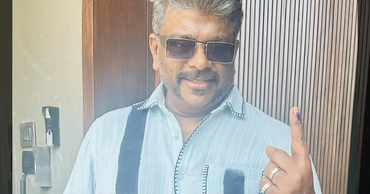 ‘மை’ போட்டு மந்திரம் செய்துள்ளேன்..!! இந்த முறையாவது மக்கள் ஜெயிக்கட்டும் - நடிகர் பார்த்திபன் பதிவு..!