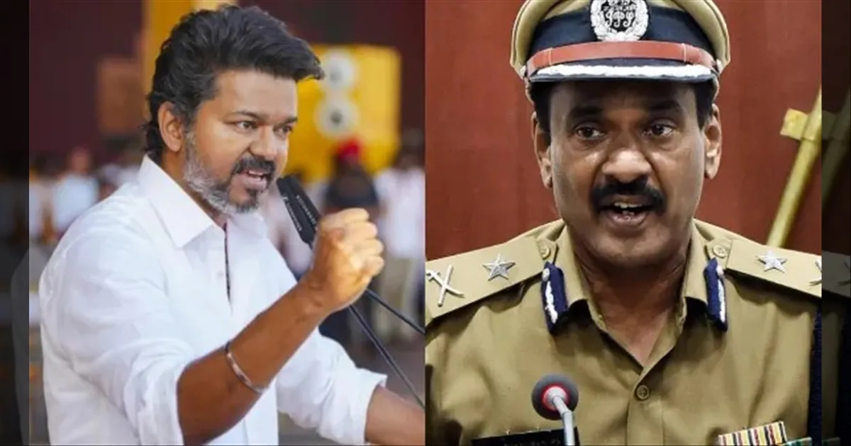 பரபரக்கும் அரசியல் களம்..!! தவெகவில் ஐக்கியமான முன்னாள் ஐ.ஜி..!! யார் இந்த சந்திரன்..??