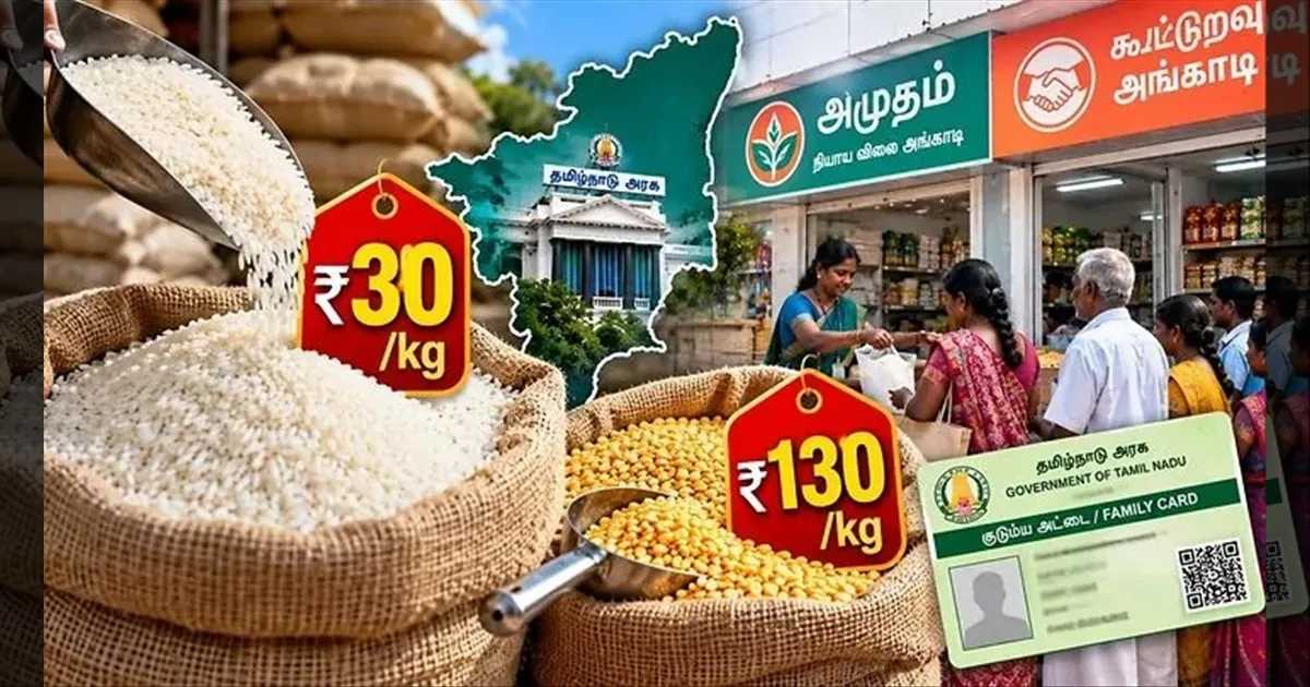 ரேஷன் அரிசியா? சன்னரக அரிசியா? அமுதம் கடைகளில் வெடித்தது சர்ச்சை!! நடந்தது என்ன..??