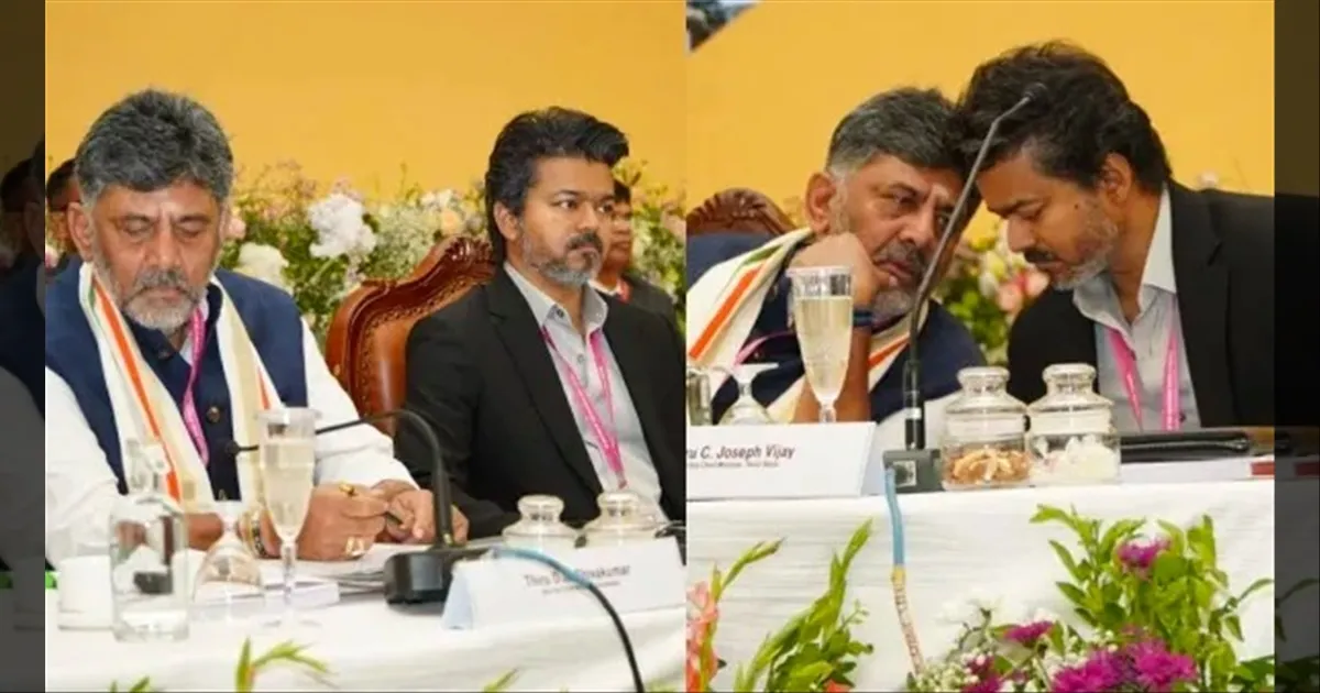 மேகதாது அணையால் 2 மாநிலங்களும் பயன் பெறலாம்.. விஜய்க்கு முன்பே சொன்ன டி.கே சிவக்குமார்!!