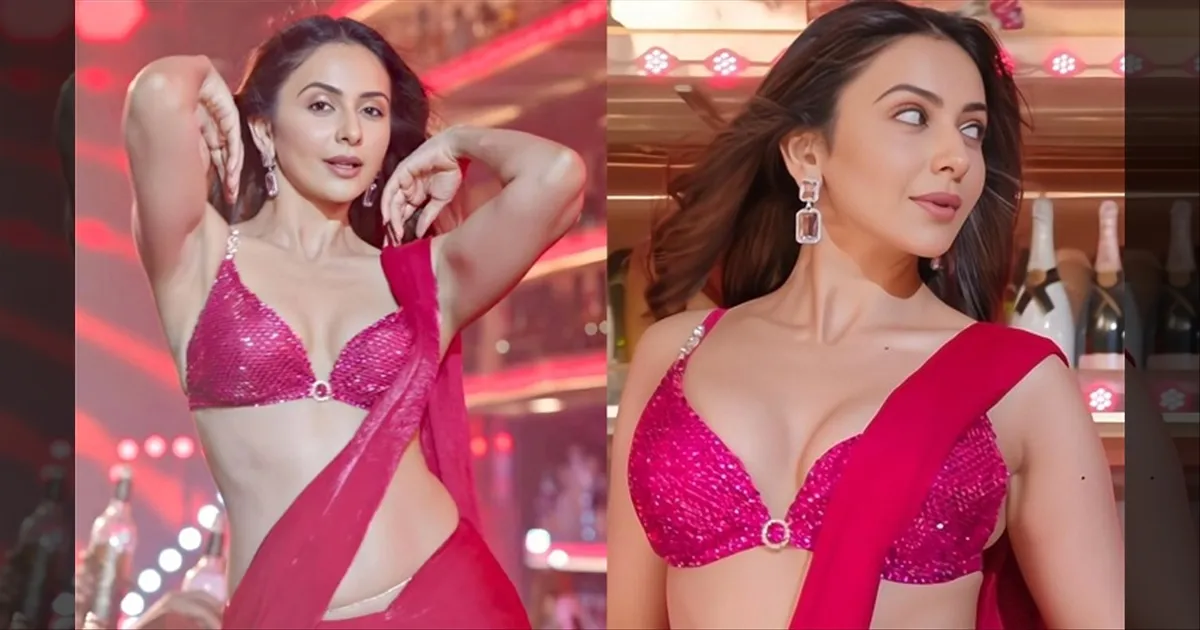 இந்த கவர்ச்சி போதுமா..இன்னும் கொஞ்சம் வேண்டுமா..! ரகுல்பிரீத் சிங் கிளாமர் + கவர்ச்சி நடன பாடல் வைரல்..!