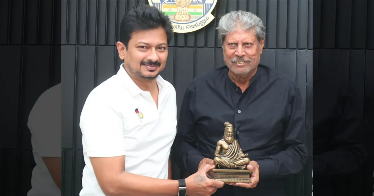 கபில்தேவின் பயணம் விளையாட்டு வீரர்களுக்கு ஒரு உத்வேகம்.. புகழ்ந்து தள்ளிய உதயநிதி..!!