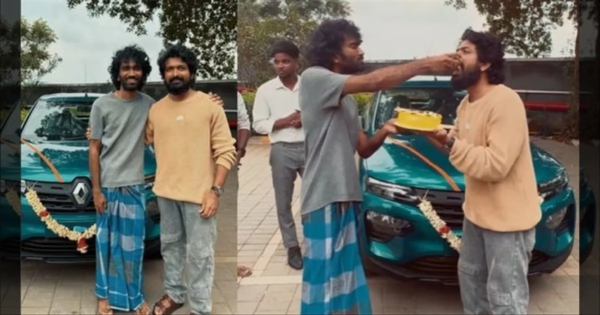 லுங்கியுடன் 