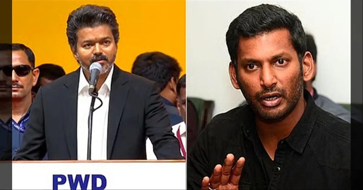 தமிழகத்தில் நிலவும் பிரச்சனைகள் இதுதான்..!! முதல்வர் விஜய்க்கு நடிகர் விஷால் வைத்த கோரிக்கைகள் என்னென்ன..?? 