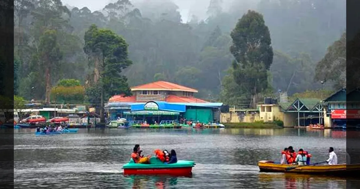 ஆப்பு வெச்ச மழை..!! கொடைக்கானலில் படகு சவாரி தற்காலிக நிறுத்தம்..!! சுற்றுலாப் பயணிகள் ஏமாற்றம்..!!