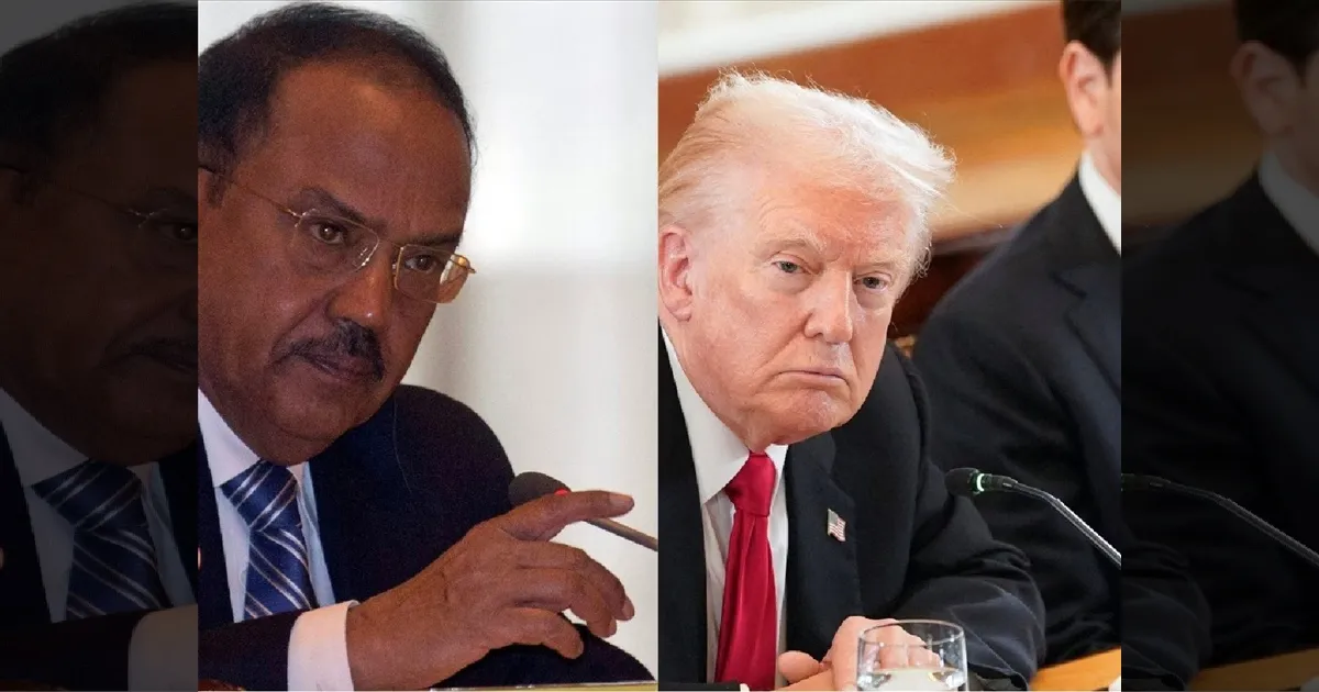 டிரம்ப் ஆட்சி முடியட்டும்.. அதுவரைக்கும் தான்..!! அமெரிக்காவுக்கு அஜித் தோவல் மிரட்டல்..!!