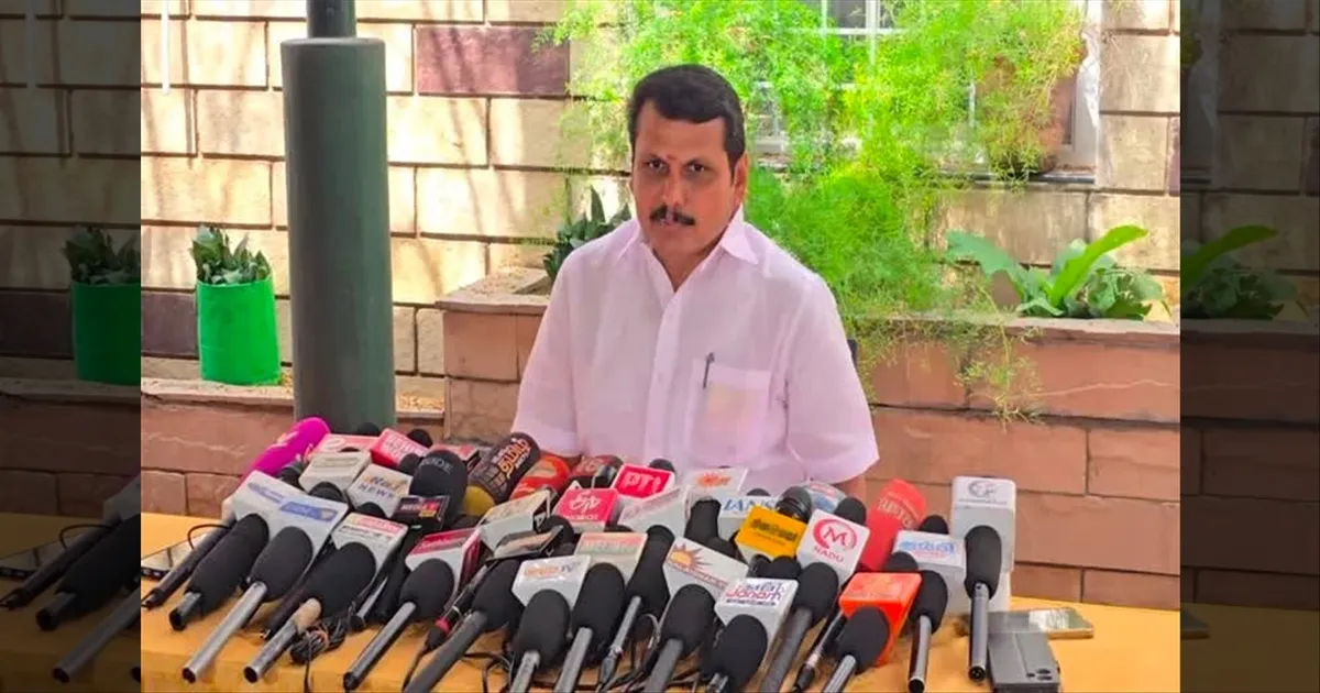 ரீலிஸ் உலகத்தைவிட்டு கொஞ்சம் ரியாலிட்டிக்கு வாங்க..!! தவெக அரசுக்கு செந்தில் பாலாஜி கண்டனம்..!!