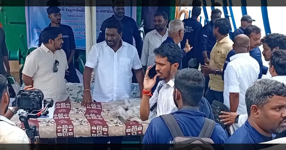 பூம்புகார் கடலடியில் சங்க கால பொக்கிஷங்கள் கண்டெடுப்பு: அமைச்சர் ராஜ்மோகன் பரபரப்பு பேட்டி!