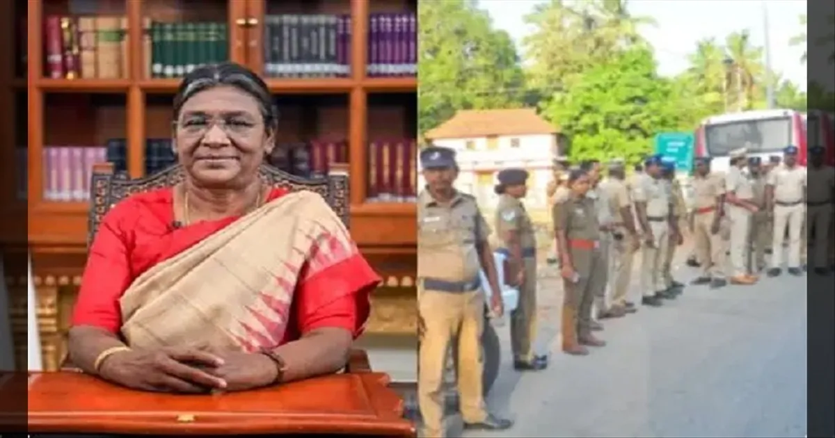 நாளை வேலூர் வருகிறார் திரவுபதி முர்மு..!! பாதுகாப்பிற்காக 1,200 போலீசார் குவிப்பு..!!