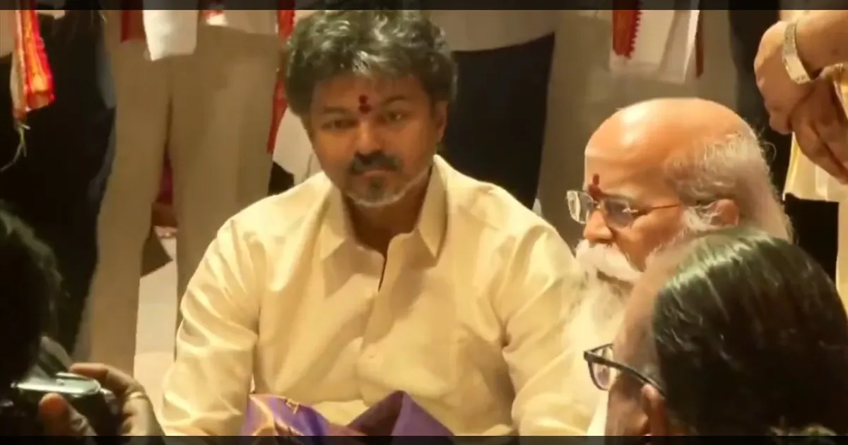 கனகதுர்கை அம்மனை தரிசித்தார் முதலமைச்சர் விஜய்..!! செண்டை மேளம் முழங்க உற்சாக வரவேற்பு..!!