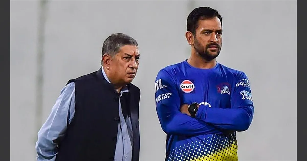 'HE IS BACK'.. CSKCL நிறுவன தலைவராக என்.சீனிவாசன் நியமனம்..!!