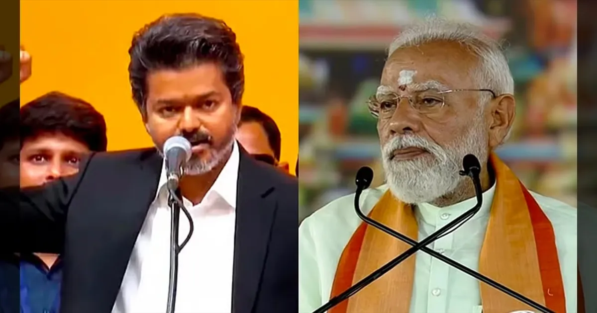 இன்று முதல் CM சீட்டில்.. வாழ்த்து சொன்ன பிரதமர் மோடி..!! நன்றி கூறிய தமிழக முதலமைச்சர் விஜய்..!!