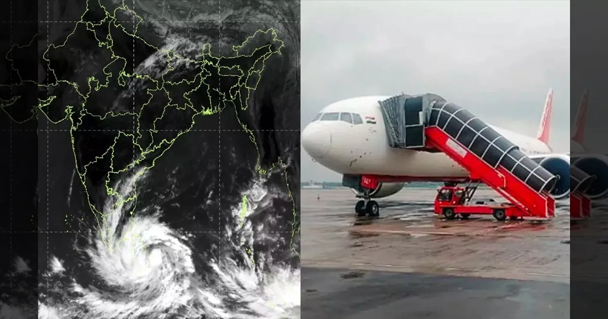 ‘டிட்வா’ புயல் எதிரொலி..!! தமிழகத்திற்கு 'ரெட் அலர்ட்'..!! இன்று 54 விமானங்கள் ரத்து..!!