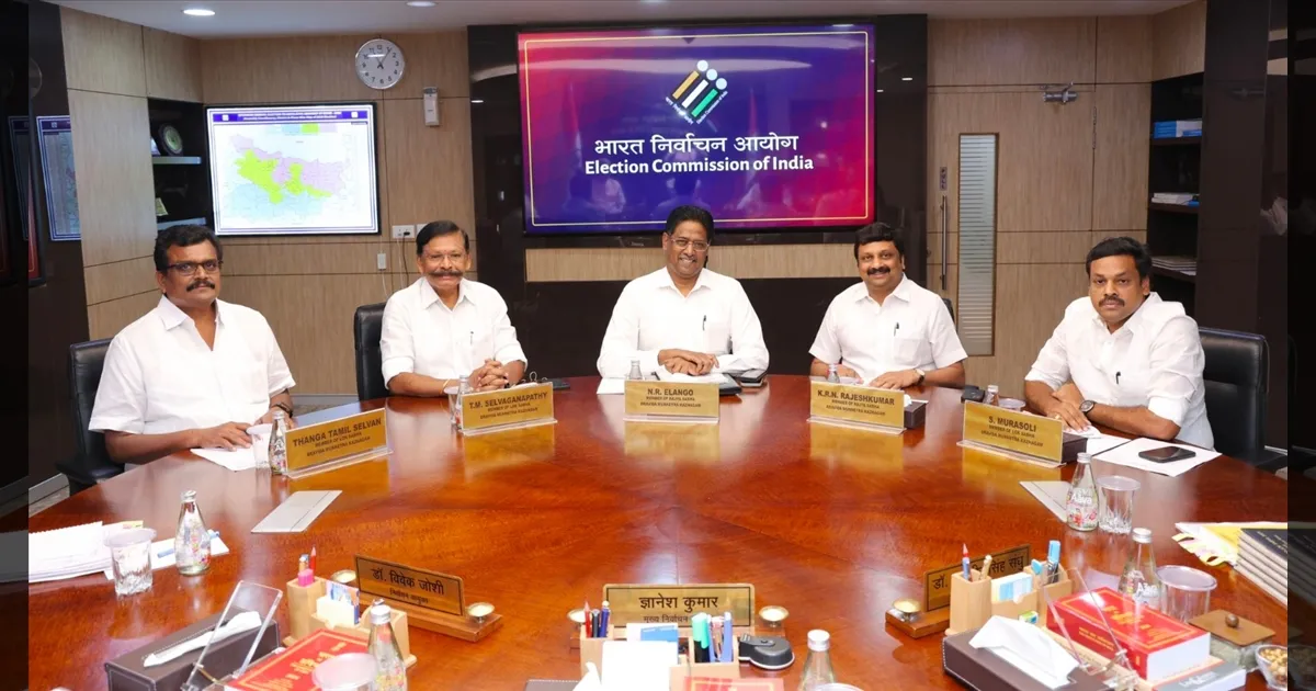 நெருங்கும் 2026 எலக்ஷன்.. தேர்தல் ஆணையத்திற்கு சென்ற திமுக.. வலியுறுத்தியது என்ன..?