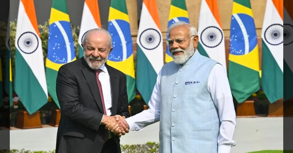 பிரதமர் மோடி-பிரேசில் அதிபர் சந்திப்பு..!! சீரியசாக நடந்த பேச்சுவார்த்தை..!! என்ன டிஸ்கஷன் தெரியுமா..??