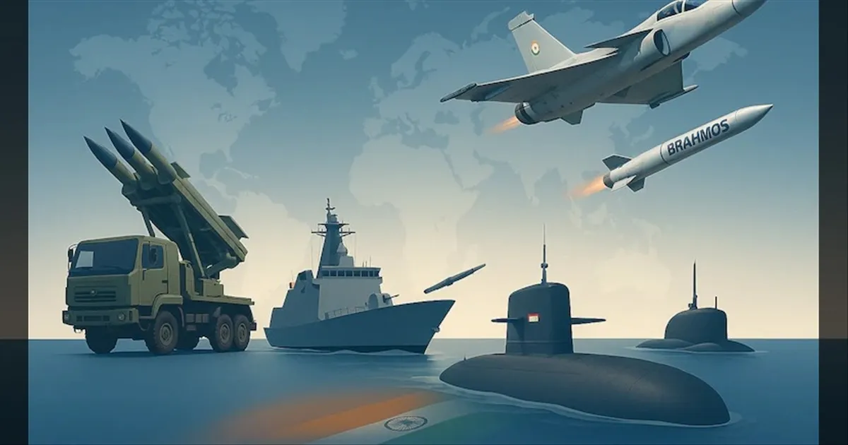 பெருமைக்குரிய மைல்கல்..!! இந்தியாவின் ராணுவ பலம்: உலக அளவில் 5-வது இடம்..!!