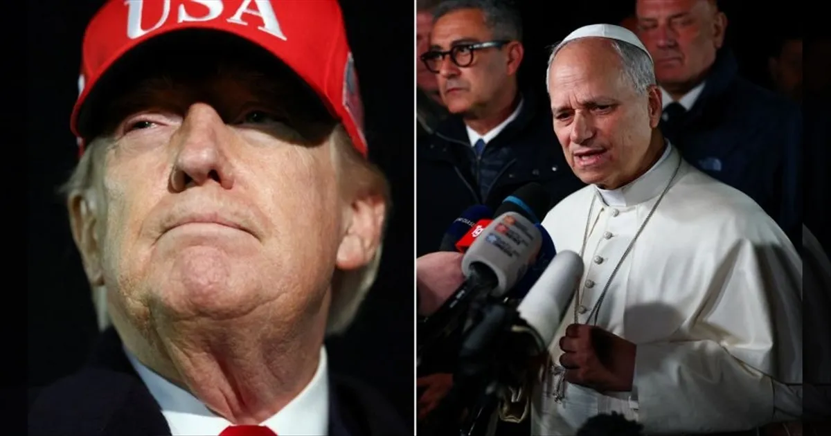 போரை நிறுத்துங்க.. இது அமைதிக்கான நேரம்..!! கருத்து கூறிய போப் லியோ..!! டிரம்ப் அதிரடி பதிலடி..!! 