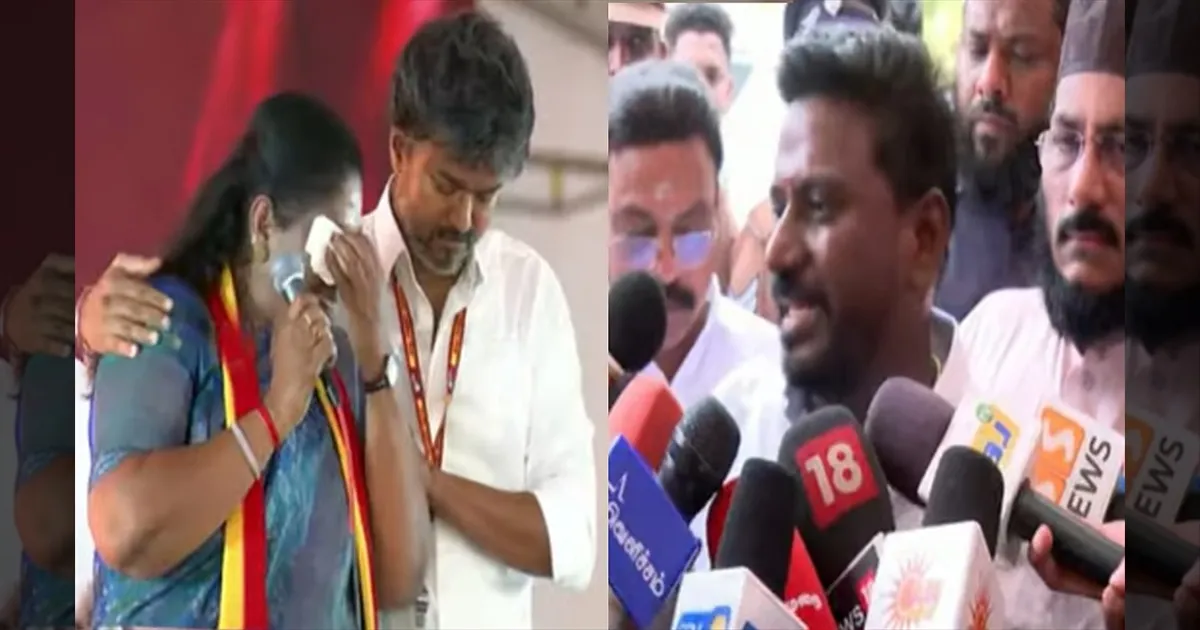 நான் சொல்லி அழுதாரா சத்தியபாமா? பெண்ணின் கண்ணீரை அரசியலாக்காதீர்கள்! அமைச்சர் ராஜ்மோகன் ஆவேசம்!!