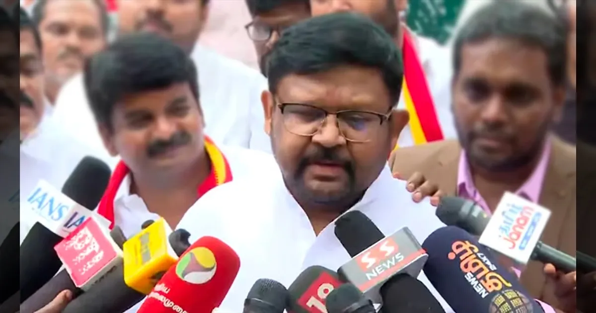 தவெகவில் இணைந்ததற்கு இதுதான் காரணம்..!! வைகைச்செல்வன் பரபரப்பு பேட்டி..!! 