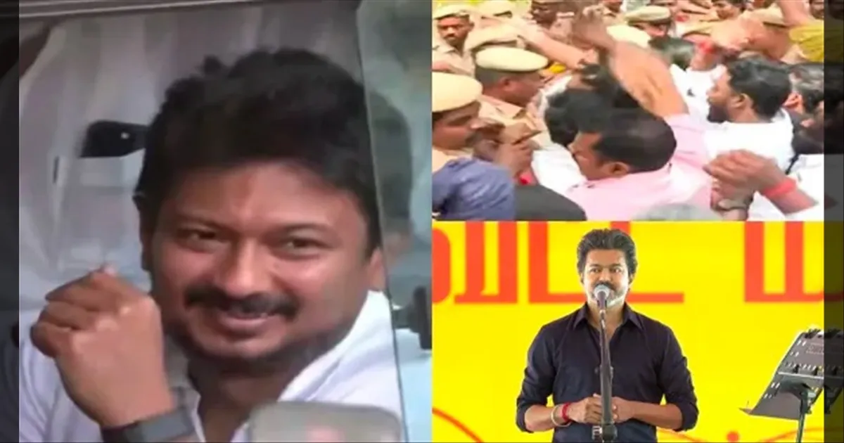 உதயநிதி கைதால் கொந்தளிப்பில் தமிழகம்..!! சத்தமே இல்லாமல் சம்பவம் செய்த முதல்வர் விஜய்!!  