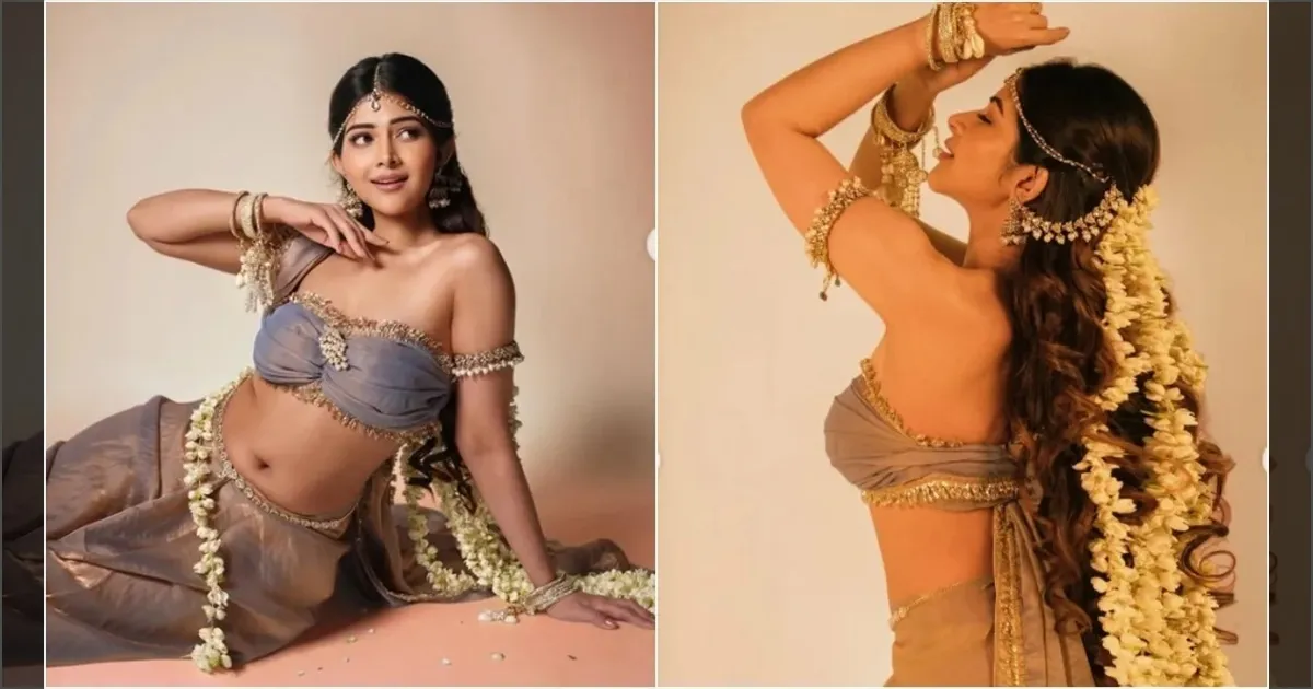 உச்சம் தலைமுதல் உள்ளங்கால் வரை..!! உடல்முழுவதும் மல்லிகைப் பூவுடன் சொக்கவைக்கும் அழகில் ஸ்ரீஜிதா கோஷ்..! 