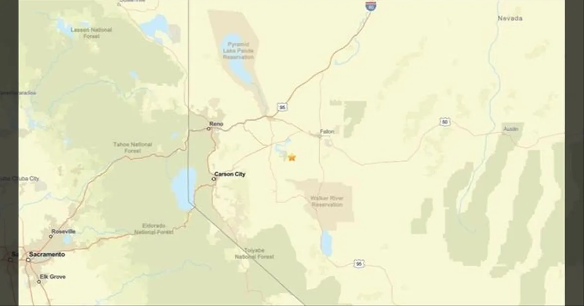 அமெரிக்காவில் திடீர் நிலநடுக்கம்..!! நெவாடா மாகாணத்தில் 5.7 ரிக்டர் அளவில் பதிவு..!! பதறிய மக்கள்..!!