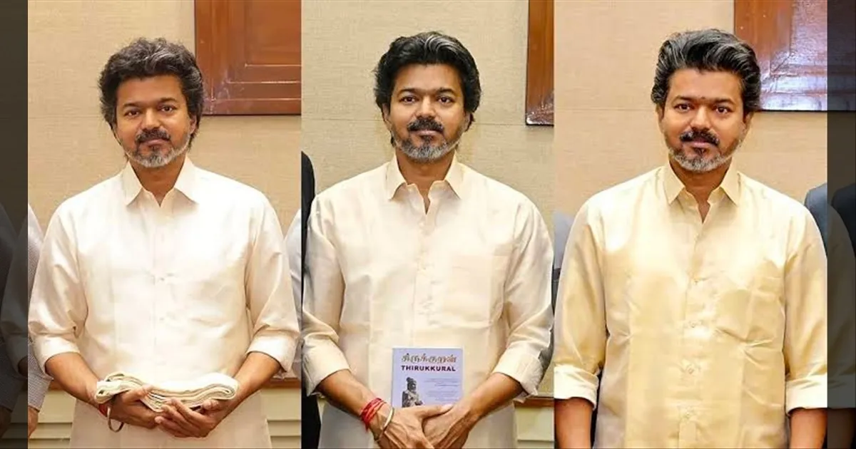 ஸ்டைலா? சென்டிமென்ட்டா? வெள்ளிக்கிழமை விஜய் அணியும் பட்டு வேட்டி, சட்டையின் பின்னணி!