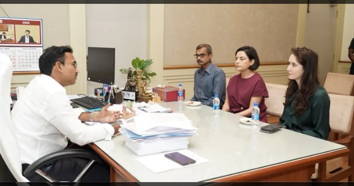 இருதரப்பு உறவுகளை வலுப்படுத்த திட்டம்: அமைச்சர் அருண்ராஜை நேரில் சந்தித்த ஆஸ்திரேலிய தூதர்!