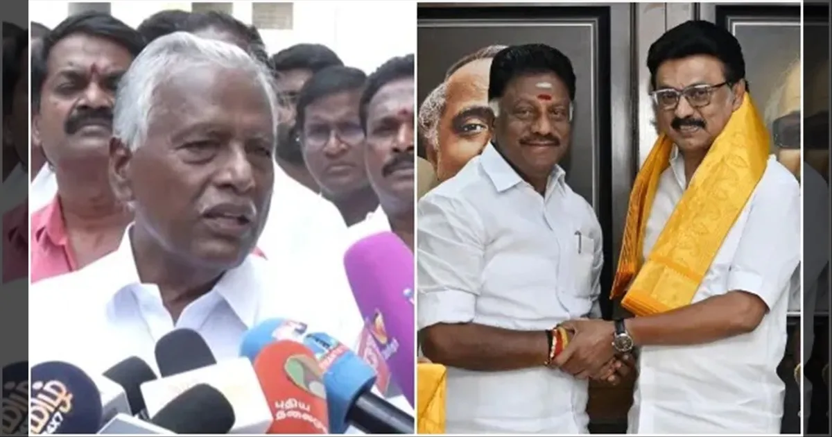 திமுகவில் இணைந்தது வெட்கக்கேடான செயல்.. சுயநலத்தின் மொத்த உருவம் ஓபிஎஸ்..!! கே.பி முனுசாமி சாடல்..!!