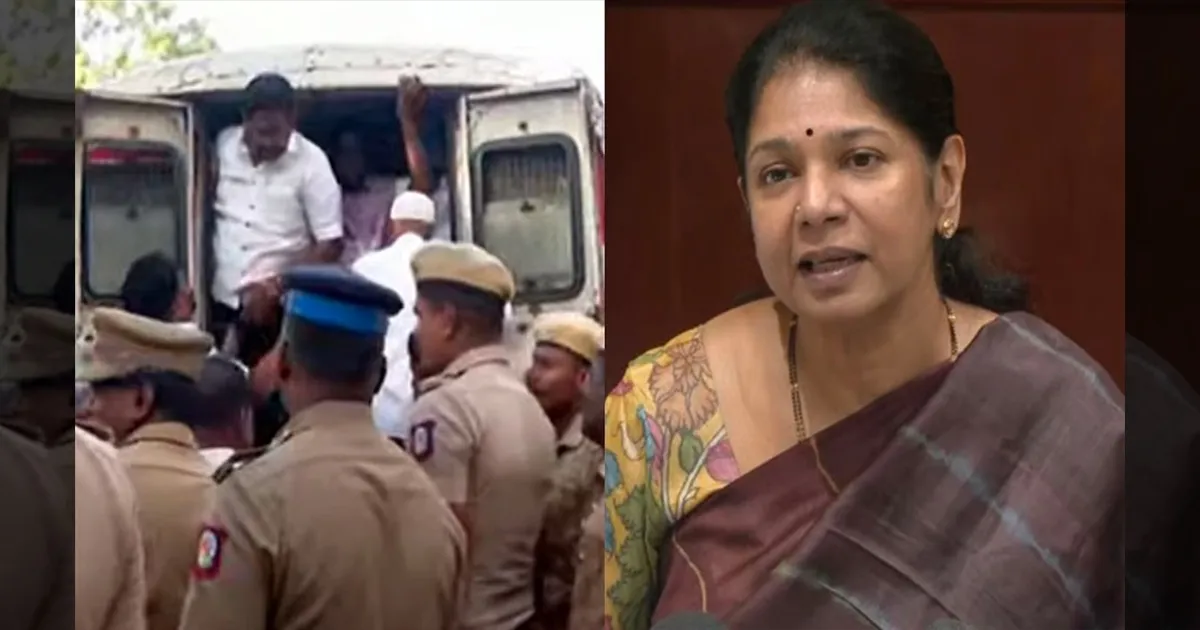 போராட்டத்தில் ஈடுபட்ட திமுகவினர் கைது..!! தவெக அரசை சாடிய கனிமொழி எம்.பி..!!