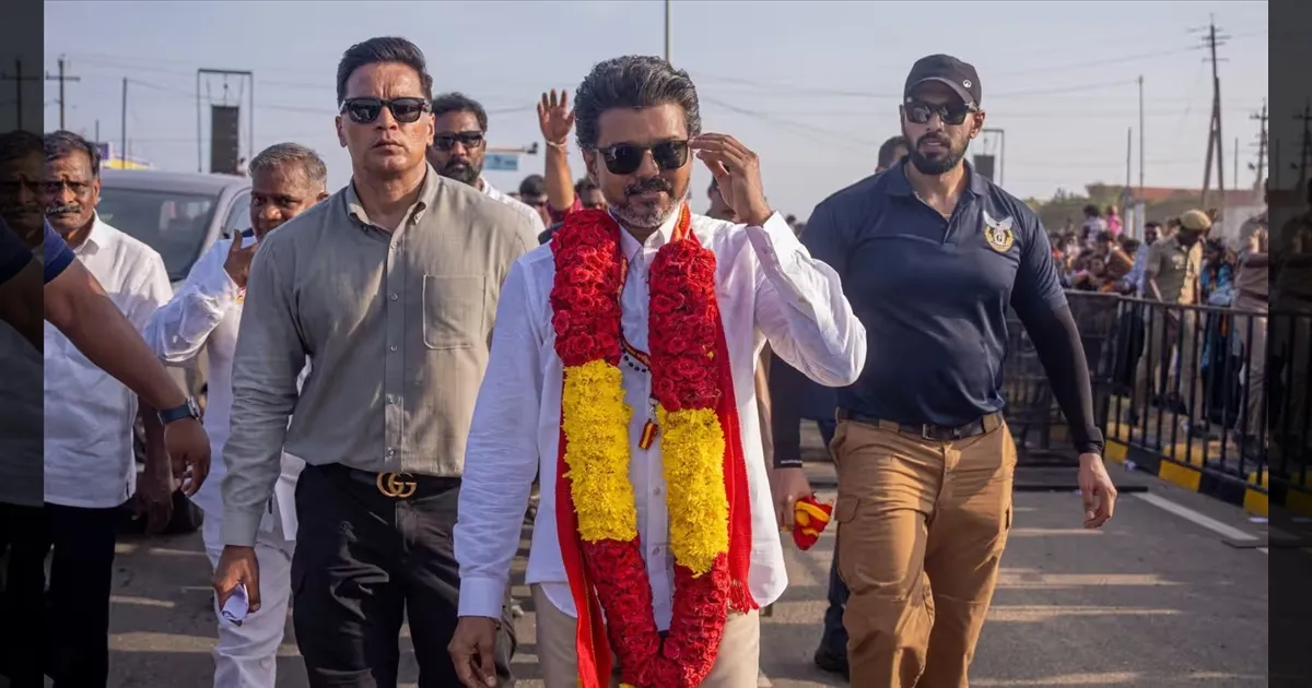 நாளை மதுராந்தகத்தில் களமிறங்கும் விஜய்..!! பிரம்மாண்ட ரோடு ஷோ.. தவெக வேட்பாளருக்கு ஆதரவு!!