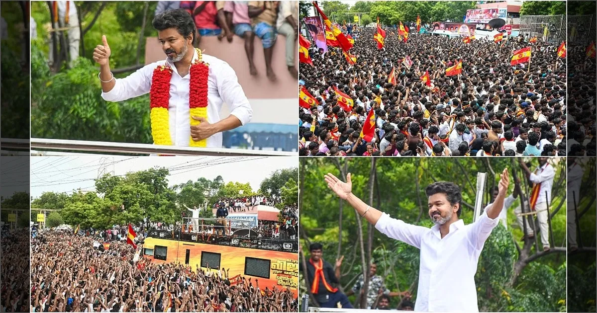 விசில் சத்தம் காதை கிழிக்கப்போகுது..!! 21ம் தேதி நந்தனத்தில்.. பிரம்மாண்ட பொதுக்கூட்டத்தில் பேசும் விஜய்..!!