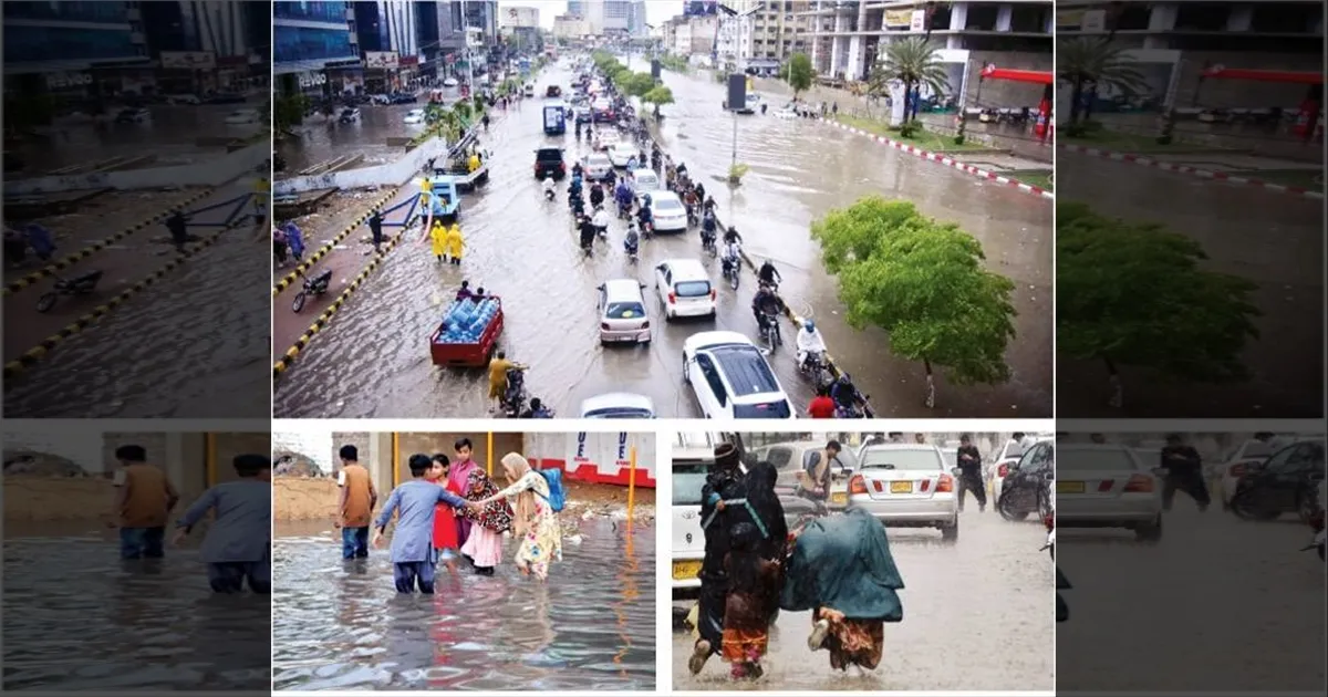 கராச்சி: 41 ஆண்டுகளில் இல்லாத அளவு.. ஒரே நாளில் விடாது வெளுத்து வாங்கிய மழை..!! இருளில் மூழ்கிய நகரம்..!!