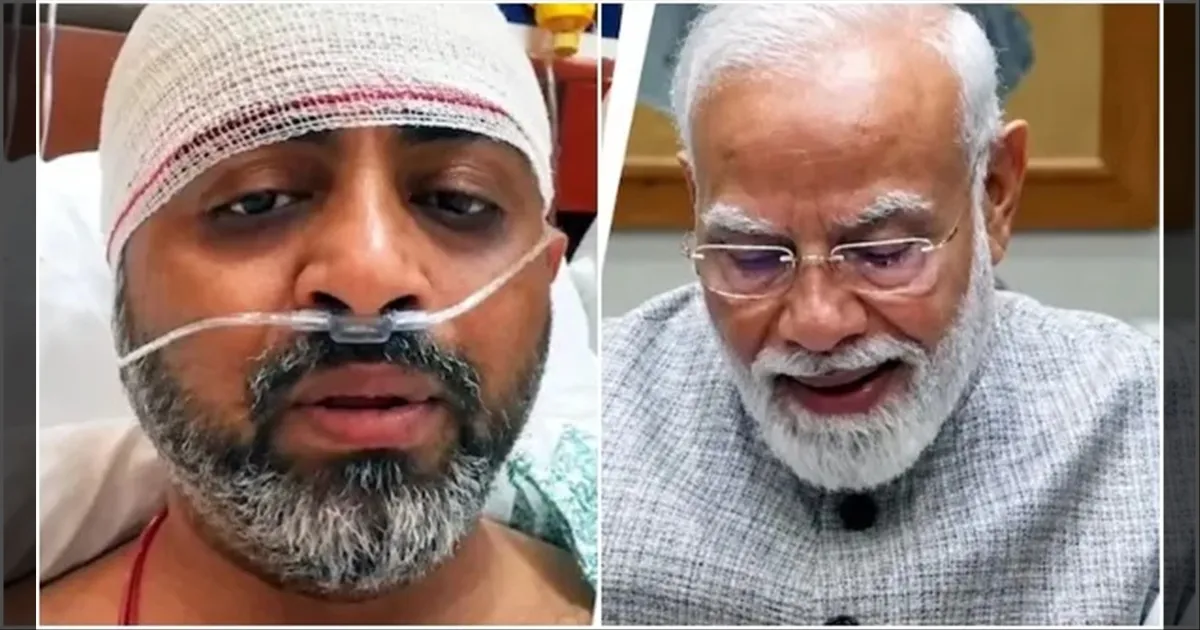 துணிச்சலுடன் விமானத்தை காப்பாற்றிய இந்திய பைலட்.. வீடியோ காலில் பேசிய பிரதமர் மோடி..!! உருக்கமான வார்த்தைகள்..!!
