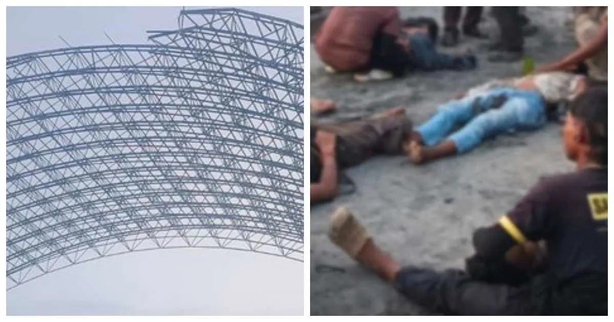 எண்ணூரில் சோகம்.. திடீரென சரிந்து விழுந்த சாரம்.. 9 தொழிலாளர்கள் பரிதாப பலி..!!