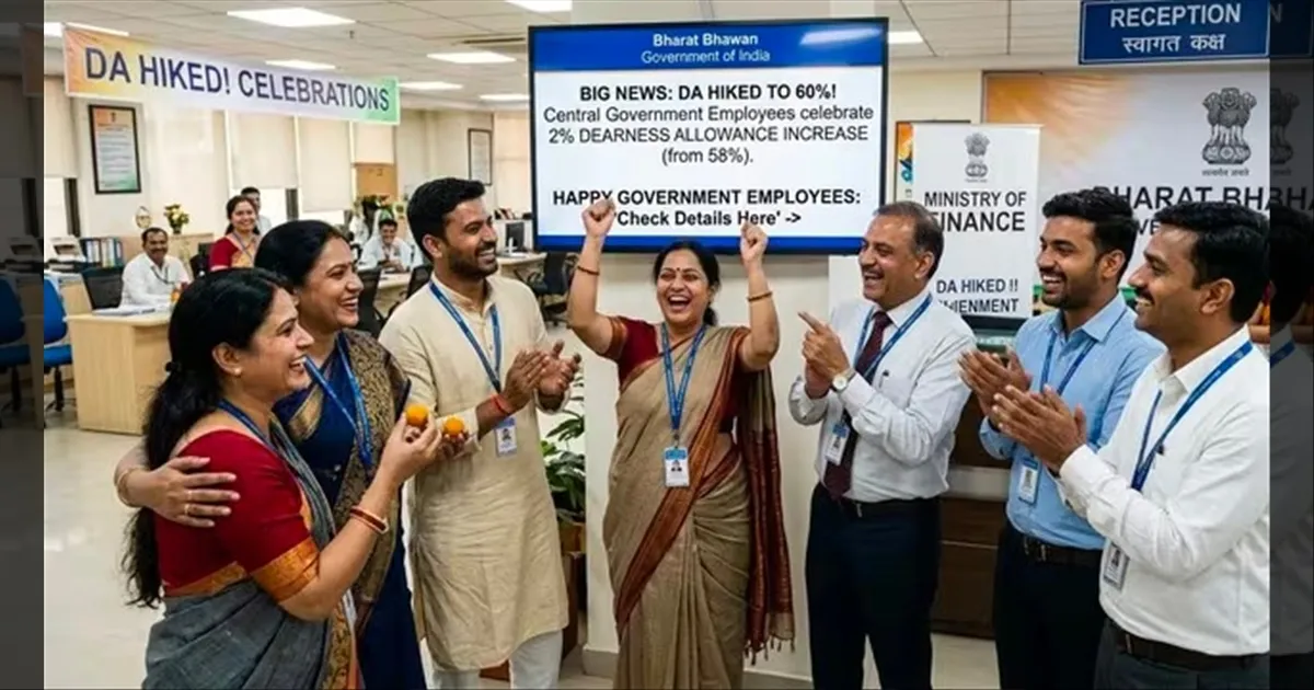 மத்திய அரசு ஊழியர்களுக்கு ஹேப்பி நியூஸ்..!! அகவிலைப்படி 2% உயர்வு..!! அதிகாரப்பூர்வ அறிவிப்பு..!! 