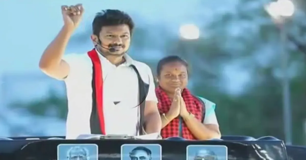 'அவர் சாதாரண பல்டி பாமா இல்ல.. அந்தர் பல்டி பாமா'..!! சத்யபாமாவை சீண்டிய உதயநிதி ஸ்டாலின்..!!